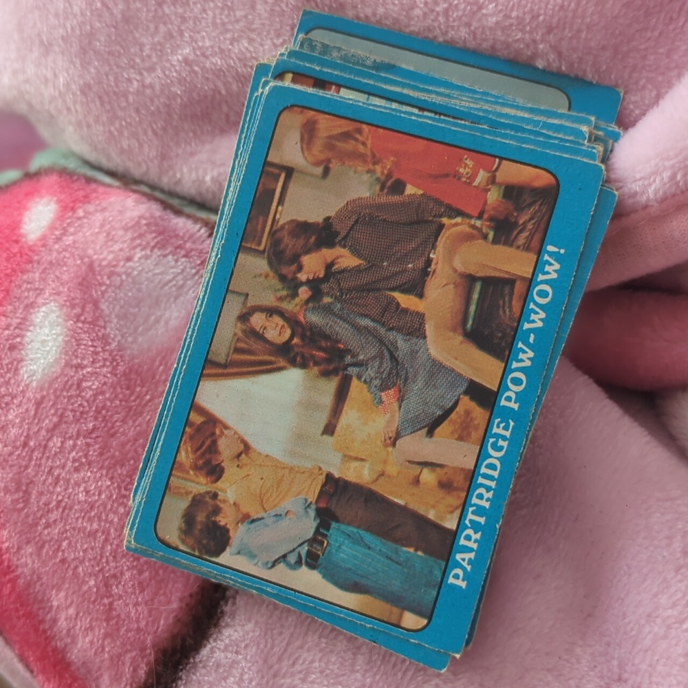 1971 Topps The Partridge Family Blue Framed Trading Cards Lot of 45 Missing 10 - Picture 11 of 16